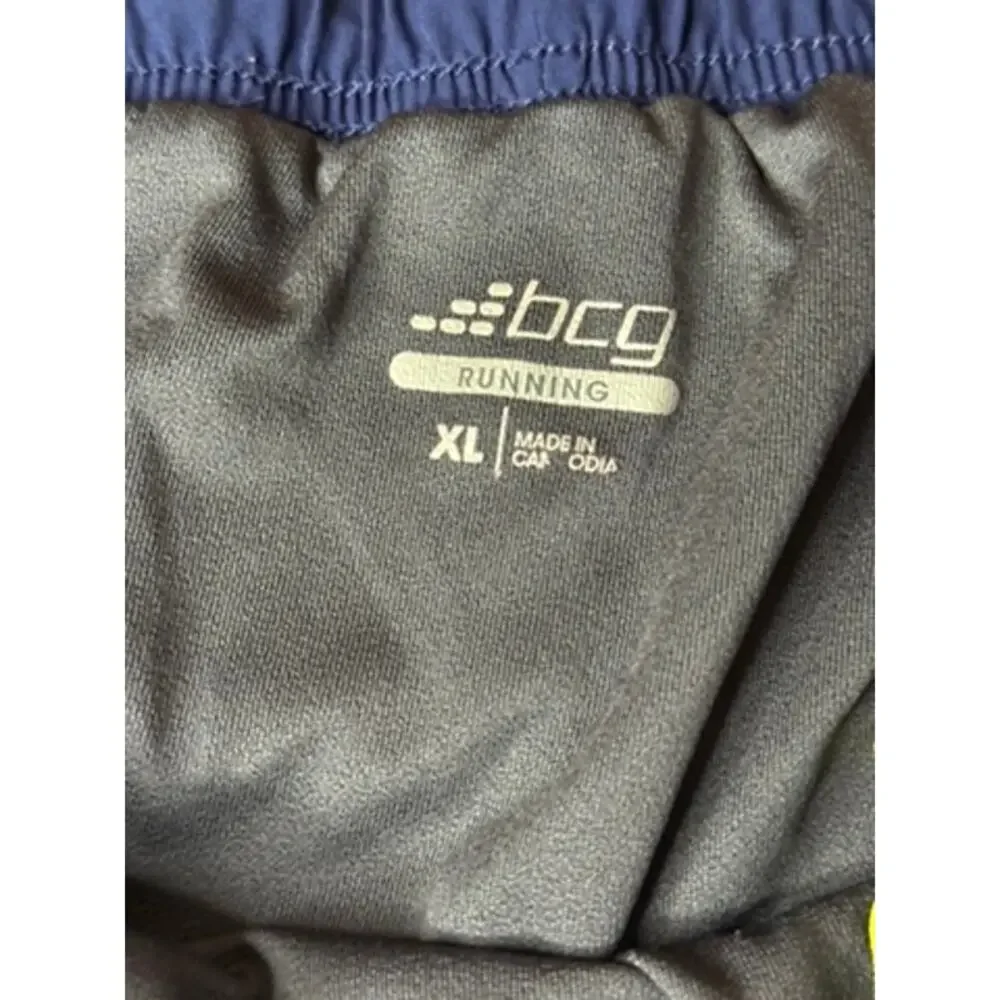 BCG Men's Blue Running Shorts 4 1/2 inseam Size XL